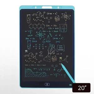 레인보우 LCD 매직노트 드로잉패드 전자칠판 - 20인치 (WE86162)