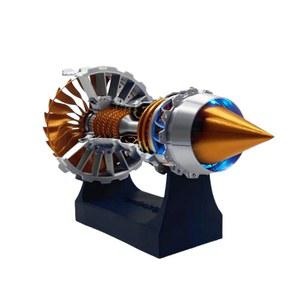 항공엔진모형 전동젯엔진조립키트 비행기엔진장난감