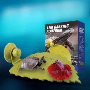 [골드스마일]베타 거북이 나뭇잎쉼터