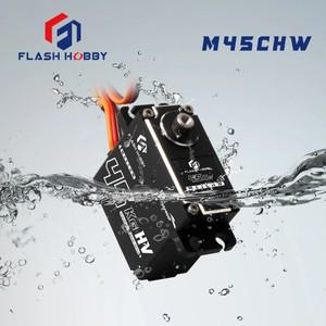 스타터 모터 Flashobby 드론 UAV RC 자동차 로봇 암 보트 헬리콥터 비행기용 디지털 IP67 방수 표준 180 도