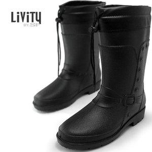 LIVITY 남성용 초경량EVA 방풍방수 카프형 방한털 고무장화 낚시화 RB439 60종작업화 털단화 트레킹화