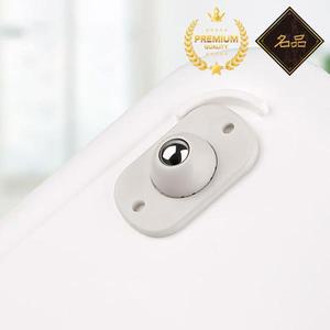 미니 회전 바퀴 음소거 끈적한 도르래 강력한 하중 베어링 보관 상자 바닥용 다목적 쓰레기통 4 개