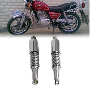 모터 댐퍼크롬 오토바이 후면 충격 흡수 장치 Yamaha Honda 수정 키트 용 350mm 서스펜션 스프링 교체 CNC