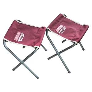 제이오마켓 벨로프 BBQ 미니체어 2개세트 WS-855C 레드