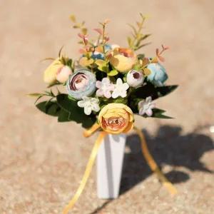 [콩심팥심]미니 조화 꽃다발 러난시리즈