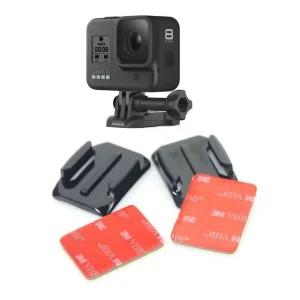 고프로 히어로8 헬멧 곡면 베이스 양면 테이프 버클 (W4CE7A7)