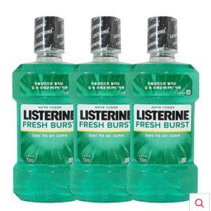 리스테린 750ml+200ml (후레쉬버스트) 3묶음