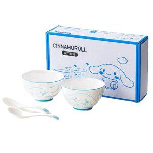 산리오 시나모롤 도자기 그릇 국자 선물세트 1P 식기