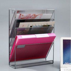 5단 철재 메쉬 서류정리트레이 파일꽂이 서류거치대