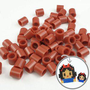 젤리빅비즈 공예 단품 갈색 100P
