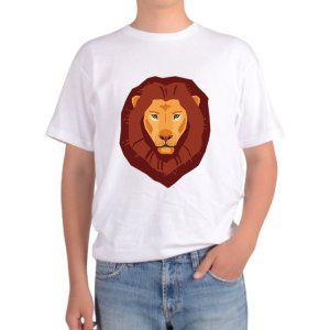 길단 아시아핏 반팔티 사자얼굴 사자자리 레오 동물의 왕 별자리그림 다양한색상 전사이즈