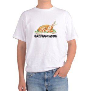 길단 아시아핏 반팔티 FRIED CHICKEN 야식은 치킨 그런데 맥주는그림 다양한색상 전사이즈