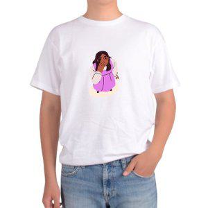 길단 아시아핏 반팔티 하늘보는여인 하늘봐 서프라이즈 놀라운 광경그림 다양한색상 전사이즈