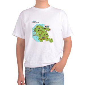 길단 아시아핏 반팔티 한국관광 KOREA TOUR MAP 충남투어 관광지그림 다양한색상 전사이즈