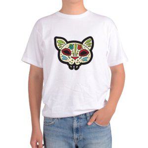 길단 아시아핏 반팔티 CAT MASK 고양이가면 호랑이가면 MASK그림 다양한색상 전사이즈