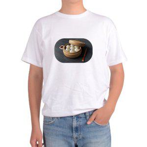 길단 아시아핏 반팔티 만두 궁중요리 DUMPLING 중국식만두 대나무그림 다양한색상 전사이즈