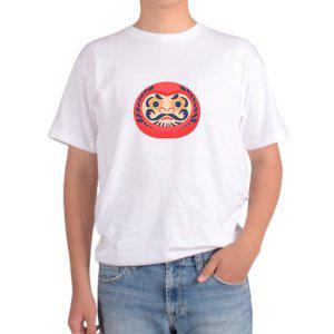 길단 아시아핏 반팔티 전통가면 중국전통가면 일본전통가면 사자얼굴그림 다양한색상 전사이즈