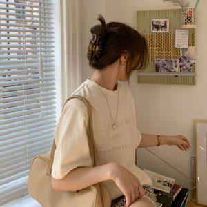 BI-A200270 크롭티 소프트 여성반팔 나