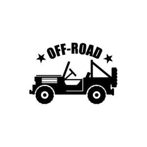 자동차포인트 00111 오프로드 튜닝스티커(XL)