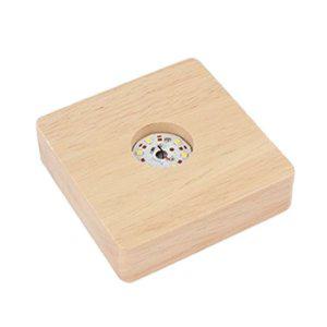 프라모델 LED 원목 베이스 조명 무드등 무선 (소) (YS057)