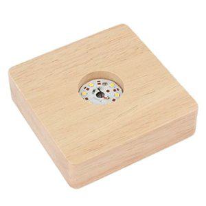 프라모델 LED 원목 베이스 조명 무드등 무선 (대) (YS056)