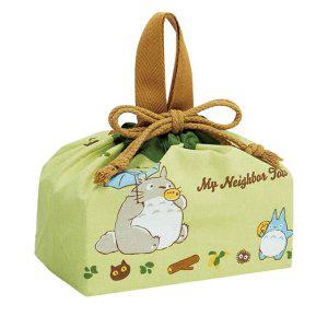 도시락가방 토토로 고양이버스 도시락 주머니 런치백 도시락주머니