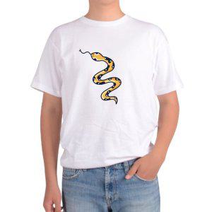 길단 아시아핏 반팔티 뱀 파충류 뱀띠 S자 움직임 낼름낼름 스네이크그림 다양한색상 전사이즈