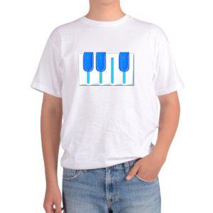 길단 아시아핏 반팔티 아이스크림 막대아이스크림 하드바 파란색그림 다양한색상 전사이즈