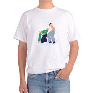 길단 아시아핏 반팔티 응급구조 어르신보호 노인보호 요양 심장마비그림 다양한색상 전사이즈