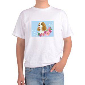 길단 아시아핏 반팔티 꽃장식 꽃모자 코카스 본인이 이쁜줄 강아지그림 다양한색상 전사이즈