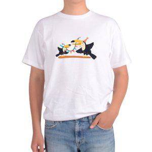 길단 아시아핏 반팔티 열대 우림 새 큰부리 투카노 축하파티 열대그림 다양한색상 전사이즈