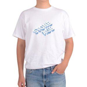 길단 아시아핏 반팔티 석기시대 stone age그림 다양한색상 전사이즈