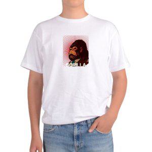 길단 아시아핏 반팔티 고릴라 힘쎈 정글의 수호자 강인한 GORILLA그림 다양한색상 전사이즈