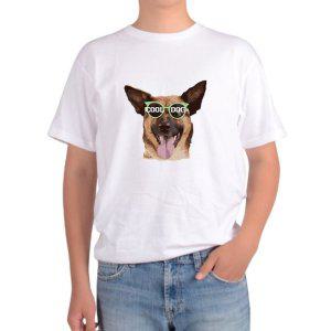 길단 아시아핏 반팔티 강아지 COOL DOG 안경그림 다양한색상 전사이즈