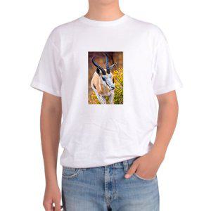 길단 아시아핏 반팔티 염소 산양 영양 뿔 동물그림 다양한색상 전사이즈