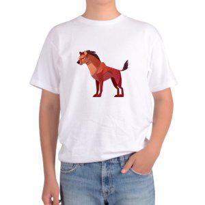 길단 아시아핏 반팔티 하이에나 만화캐릭터 동물그림 다양한색상 전사이즈