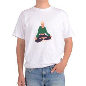 길단 아시아핏 반팔티 명상 기도 힐링센터 테라피그림 다양한색상 전사이즈