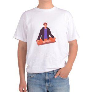 길단 아시아핏 반팔티 명상 기도 참선 힐링테라피그림 다양한색상 전사이즈