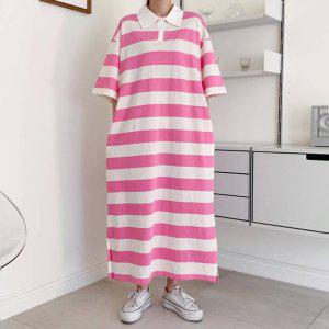 비즈세 여성 단가라 휴양지 셔츠 쉬폰 루즈핏