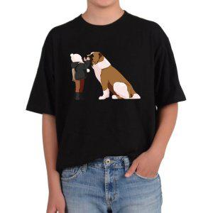 길단 반팔 USA핏 큰개 구조견 세인트버나드 스위스 인명구조견그림 다양한색상 전사이즈