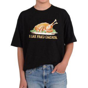 길단 반팔 USA핏 치킨 프라이드 닭한마리 맥주는 저기 멀리서그림 다양한색상 전사이즈