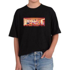 길단 반팔 USA핏 홈쇼핑 유튜브방송 음식요리 엄마는 요리사그림 다양한색상 전사이즈