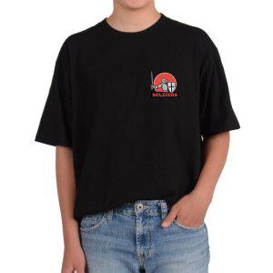 길단 반팔 USA핏 중세유럽기사 중세병사 갑옷 방패 칼 SOLDIER그림 다양한색상 전사이즈