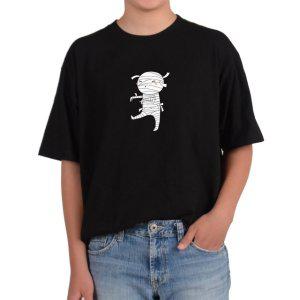 길단 반팔 USA핏 아기미이라 붕대 할로윈데이 유령 귀신그림 다양한색상 전사이즈