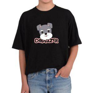 길단 반팔 USA핏 schnauzer 독일산반려견 슈나우저 dog 내친구그림 다양한색상 전사이즈