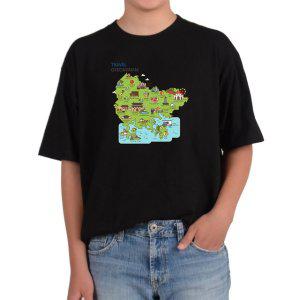 길단 반팔 USA핏 경남 여행지도 TRAVEL MAP 관광 TOUR 여기그림 다양한색상 전사이즈