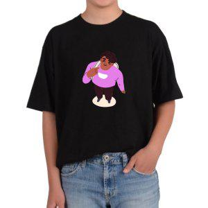 길단 반팔 USA핏 대학생 하늘위를 쳐다보는 남자 가방 UFO그림 다양한색상 전사이즈