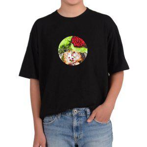 길단 반팔 USA핏 음식 데코 브레드 빵 과일 브런치 장식 모닝그림 다양한색상 전사이즈