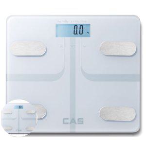 몸무게측정기 체지방 체성분 미니 반려동물디지털체중계 카스 체지방 측정저울 화이트