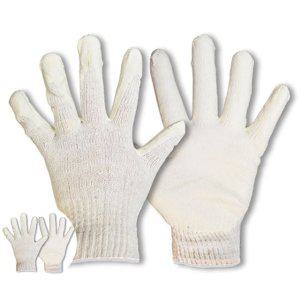 현장안전장갑 얇은면 산업용 반코팅 흰색 10G 100개입 목 코팅 작업 안전